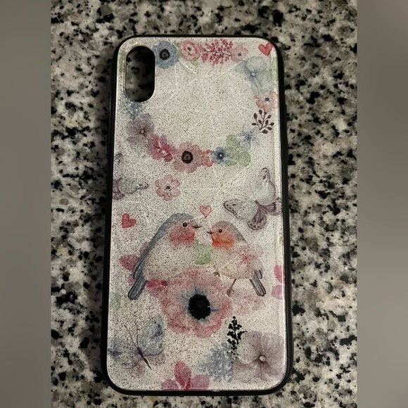 FREE IPHONE X Floral Pretty Phone Case with purchase of 2 or more items - Picture 1 of 4